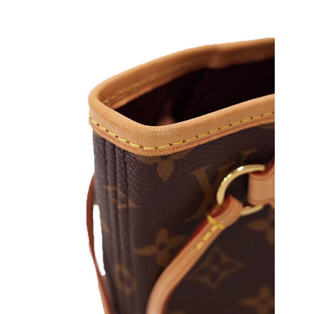 Louis Vuitton Monogram Leather Brown Neverfull Tote Bag - Picture 6 of 8